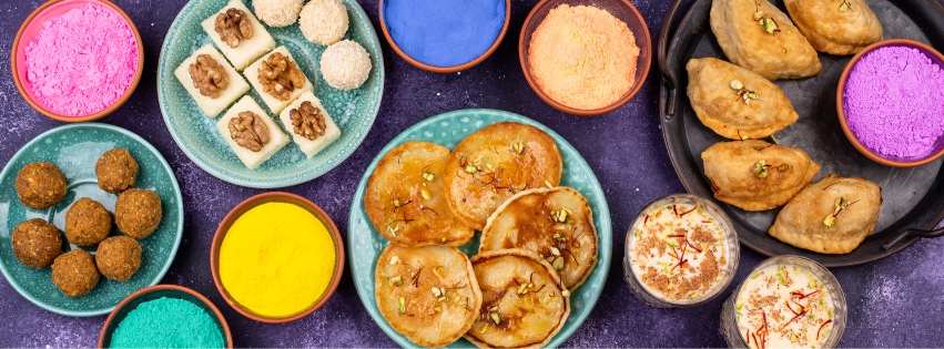 Assorted sweets and snacks